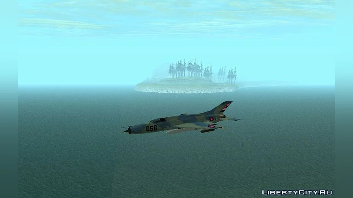 MiG-21MF Cuban Revolutionary Air Force / GTA San Andreas