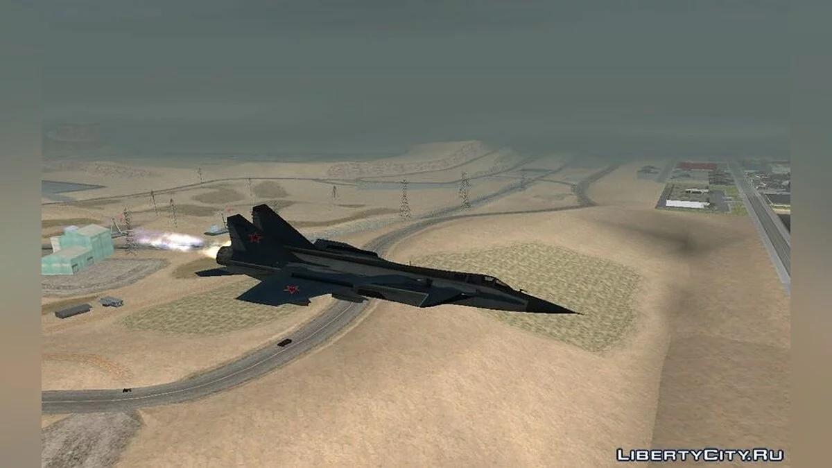 Mikoyan Gurevich MiG-31 Foxhound / GTA San Andreas