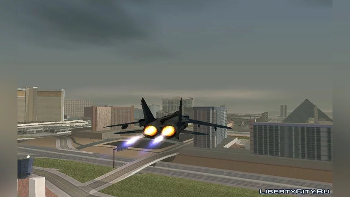 Mikoyan Gurevich MiG-31 Foxhound / GTA San Andreas
