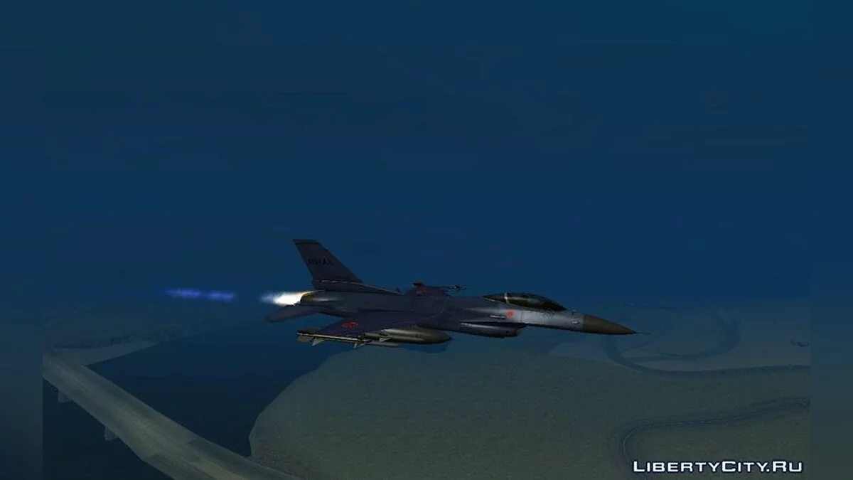 Mitsubishi F-2A JASDF Blue V2.0 / GTA San Andreas