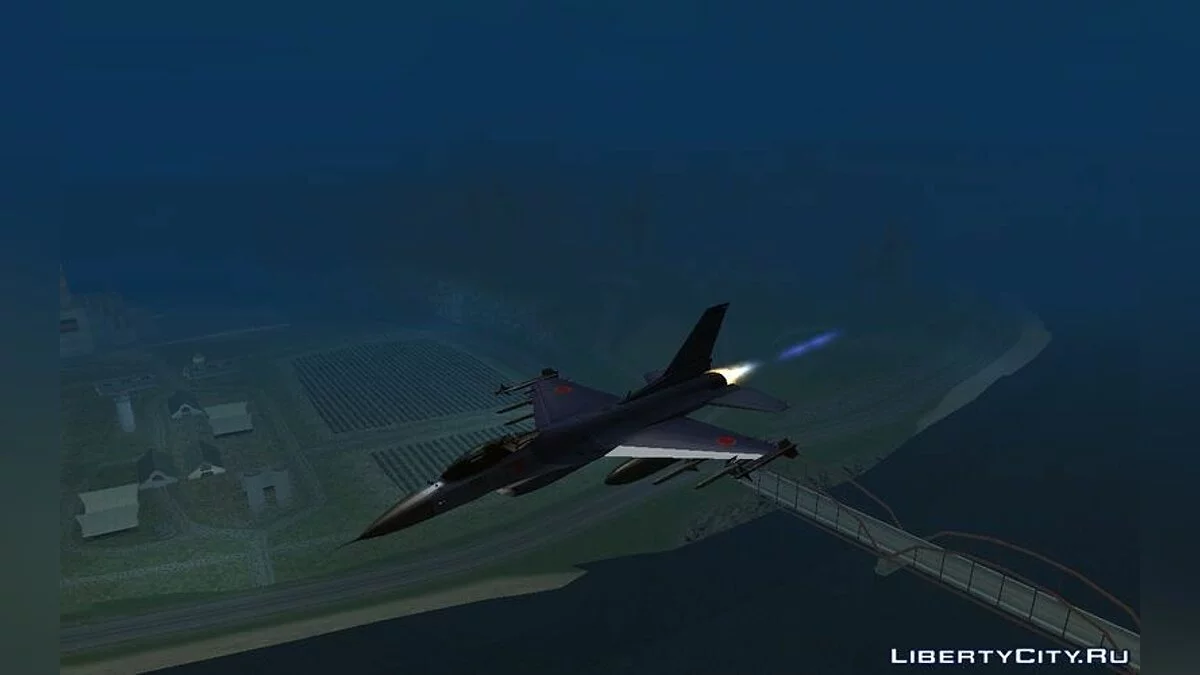 Mitsubishi F-2A JASDF Blue V2.0 / GTA San Andreas