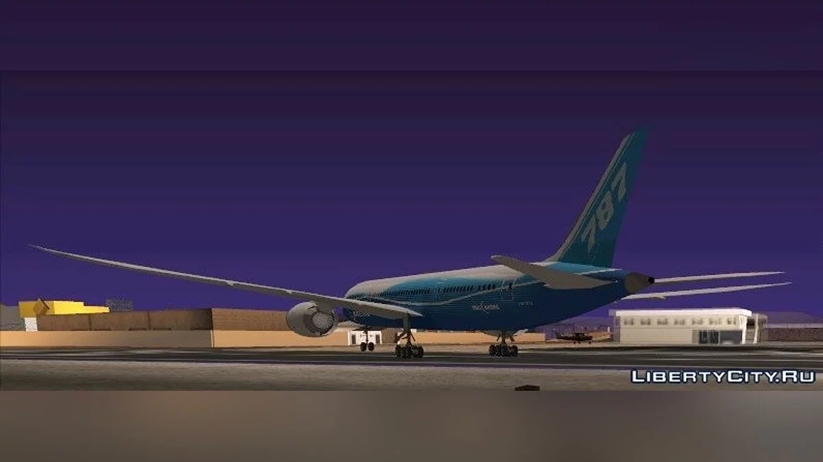 Boeing 787 Dreamliner / GTA San Andreas