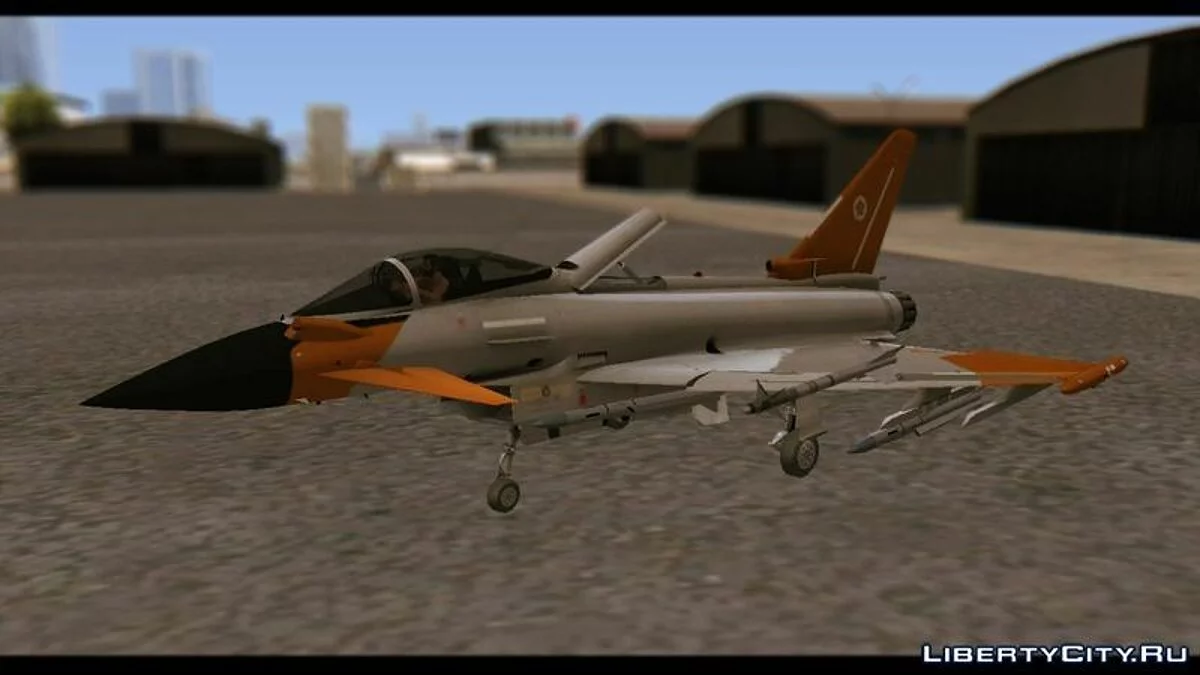EF2000 Typhoon Federal Erusea Air Force / GTA San Andreas