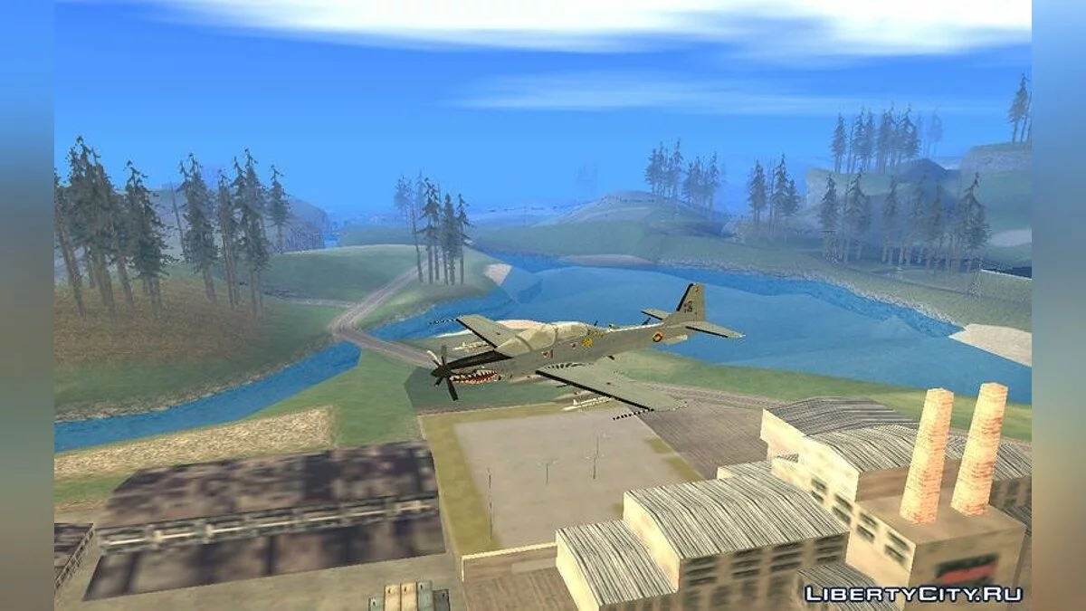 Embraer EMB 314 Super Tucano Colombian Air Force / GTA San Andreas