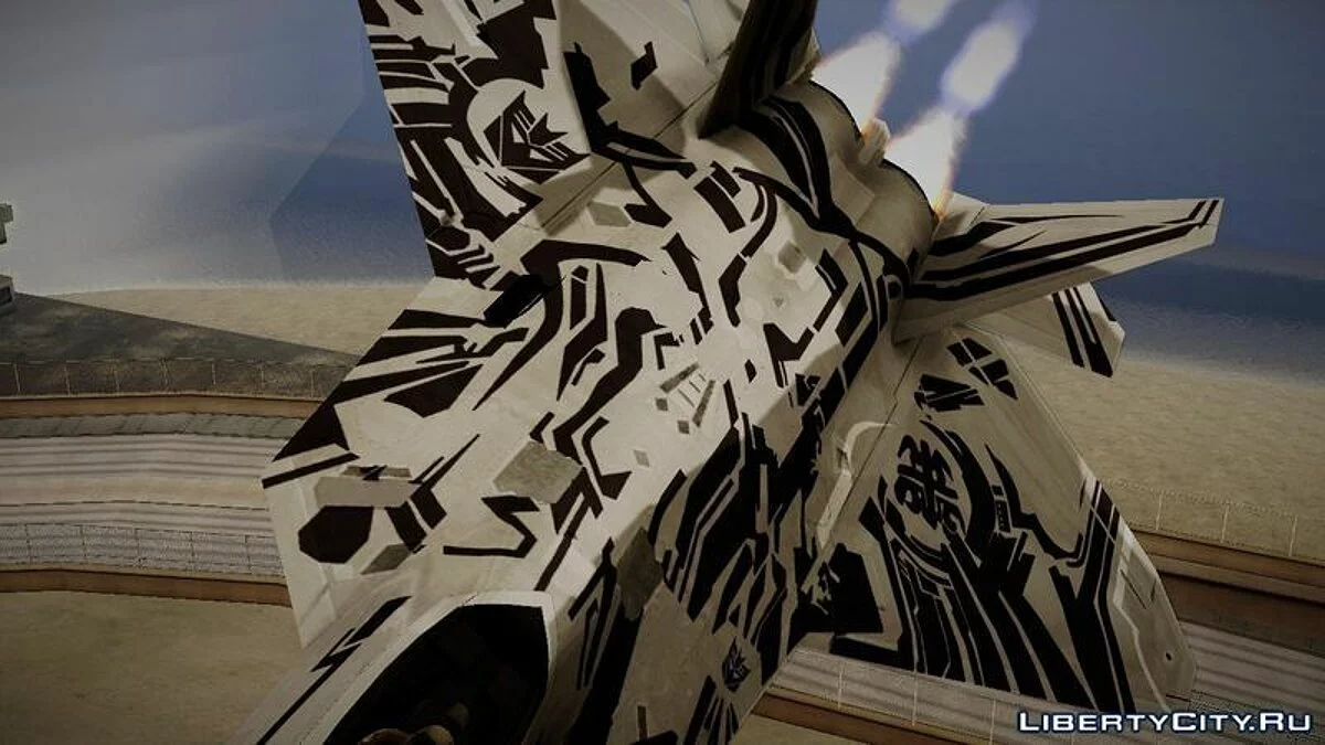 F-22 Raptor Starscream / GTA San Andreas