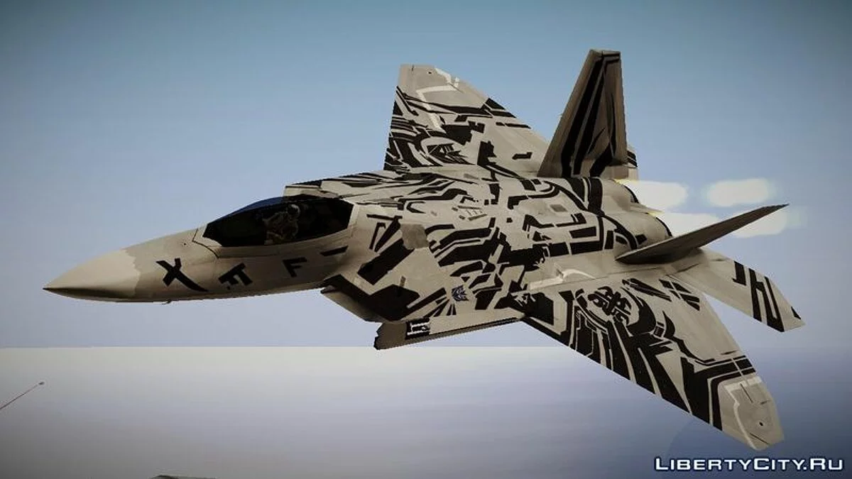 F-22 Raptor Starscream / GTA San Andreas