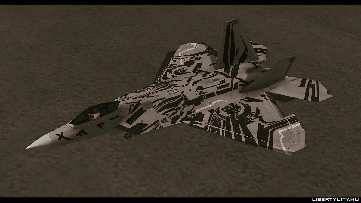 F-22 Raptor Starscream / GTA San Andreas