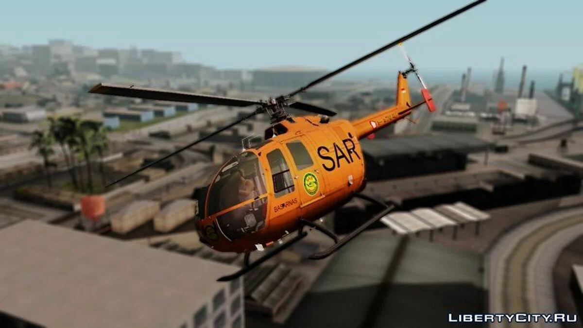 MBB BO-105 BASARNAS  / GTA San Andreas