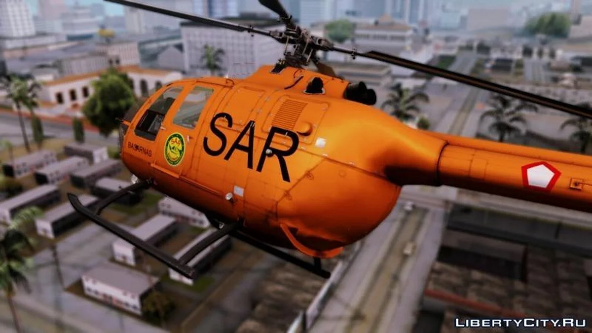MBB BO-105 BASARNAS  / GTA San Andreas