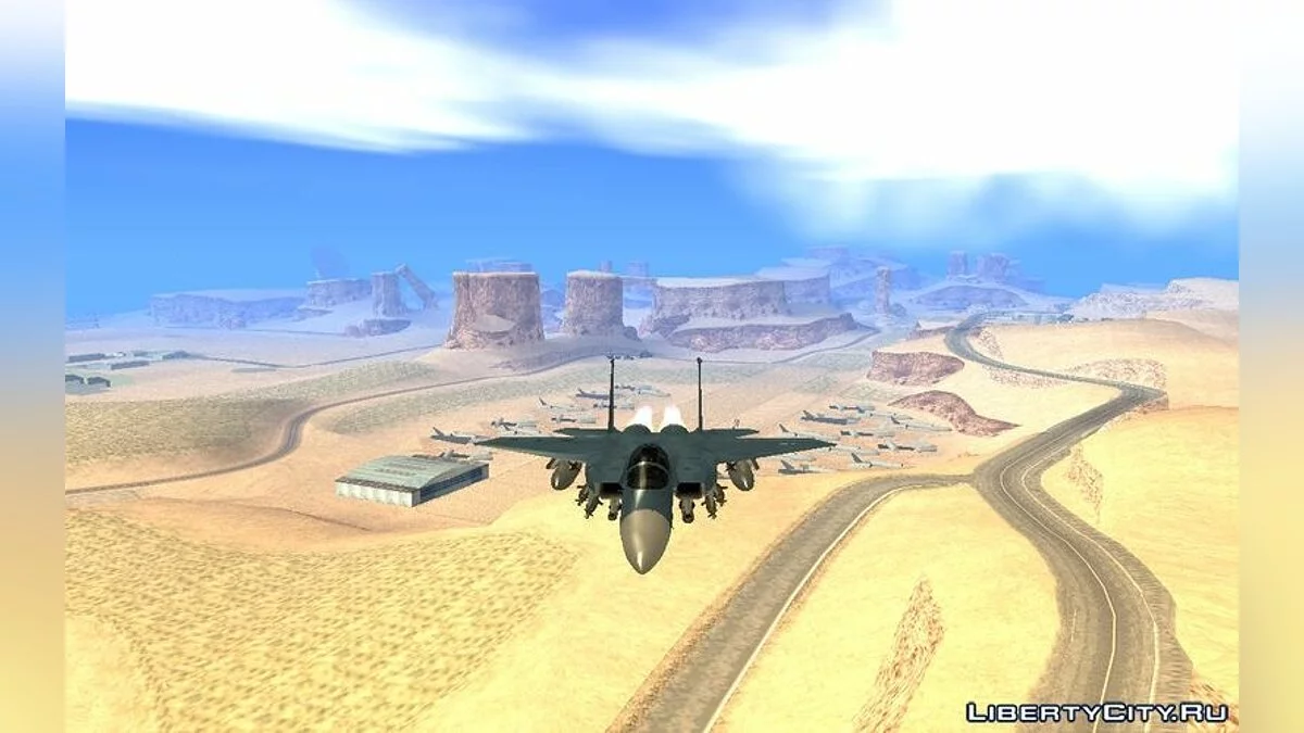 McDonnell Douglas F-15D Eagle General Resource Defense Force (GRDF) / GTA San Andreas