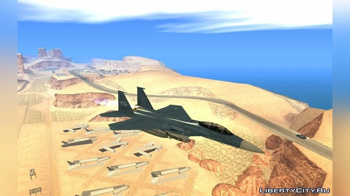 McDonnell Douglas F-15D Eagle General Resource Defense Force (GRDF) / GTA San Andreas