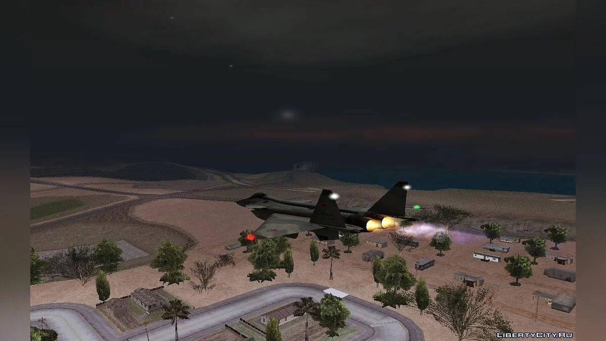 Mikoyan-Gurevich MiG 1.44 Flatpack Russian Air Force / GTA San Andreas