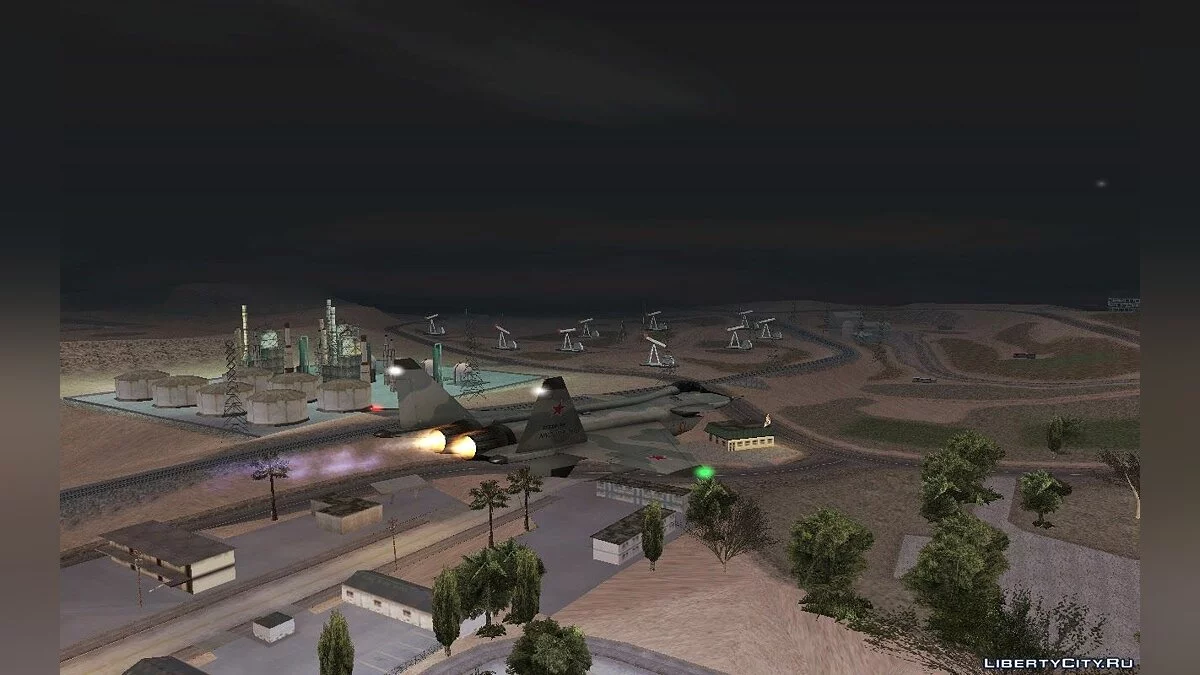 Mikoyan-Gurevich MiG 1.44 Flatpack Russian Air Force / GTA San Andreas