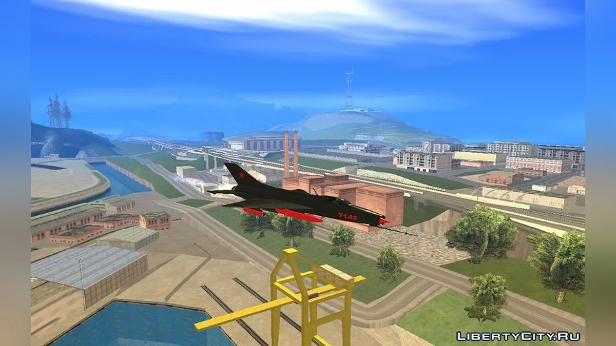 Mikoyan Gurevich MiG-21F Fishbed B URSS Custom / GTA San Andreas