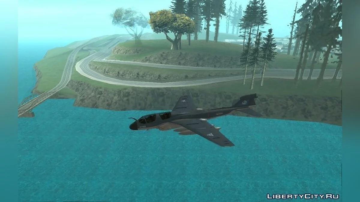 Northrop Grumman EA-6B ISAF / GTA San Andreas