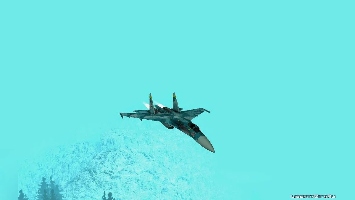 Sukhoi SU-27 Flanker A Warwolf Squadron / GTA San Andreas