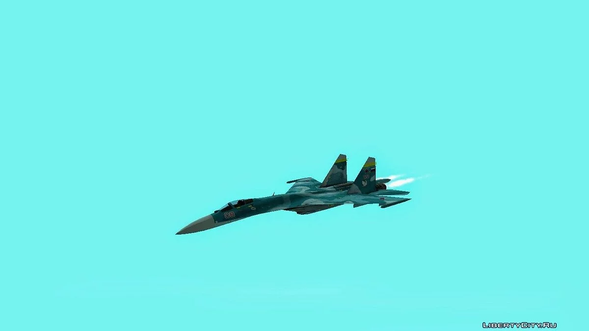 Sukhoi SU-27 Flanker A Warwolf Squadron / GTA San Andreas