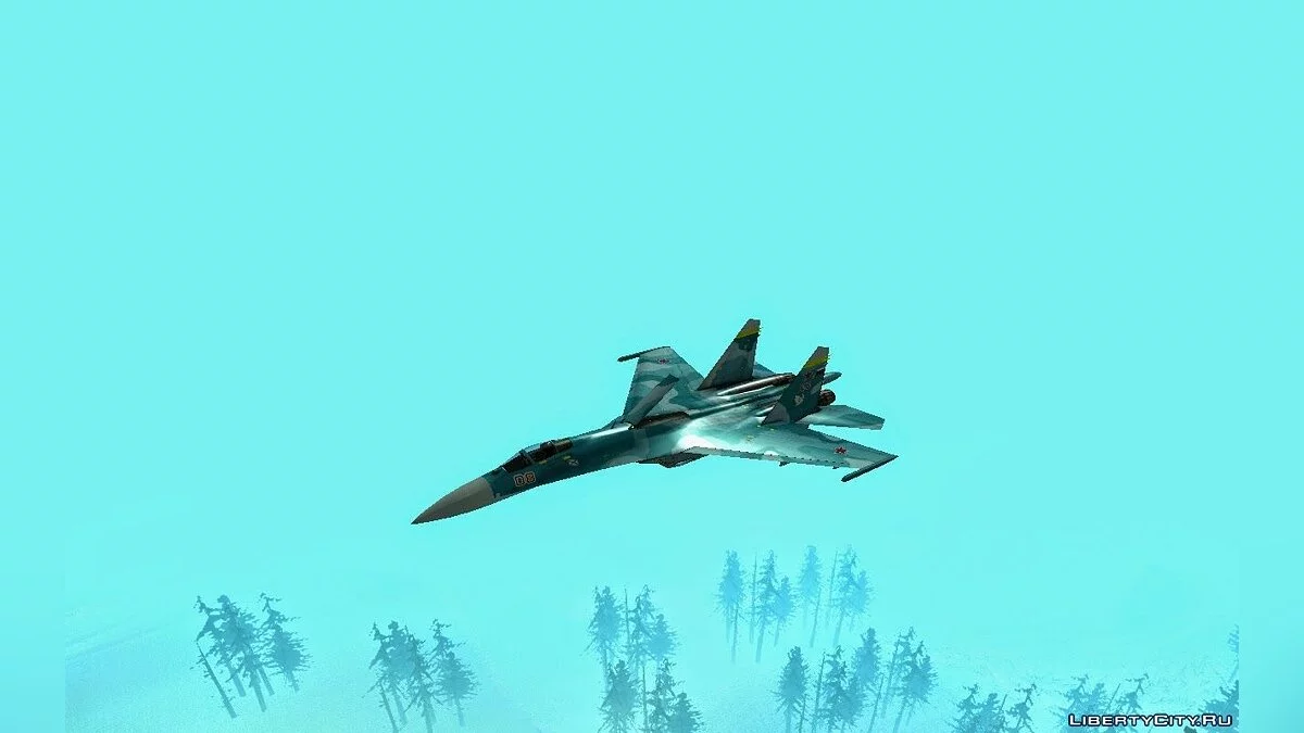 Sukhoi SU-27 Flanker A Warwolf Squadron / GTA San Andreas