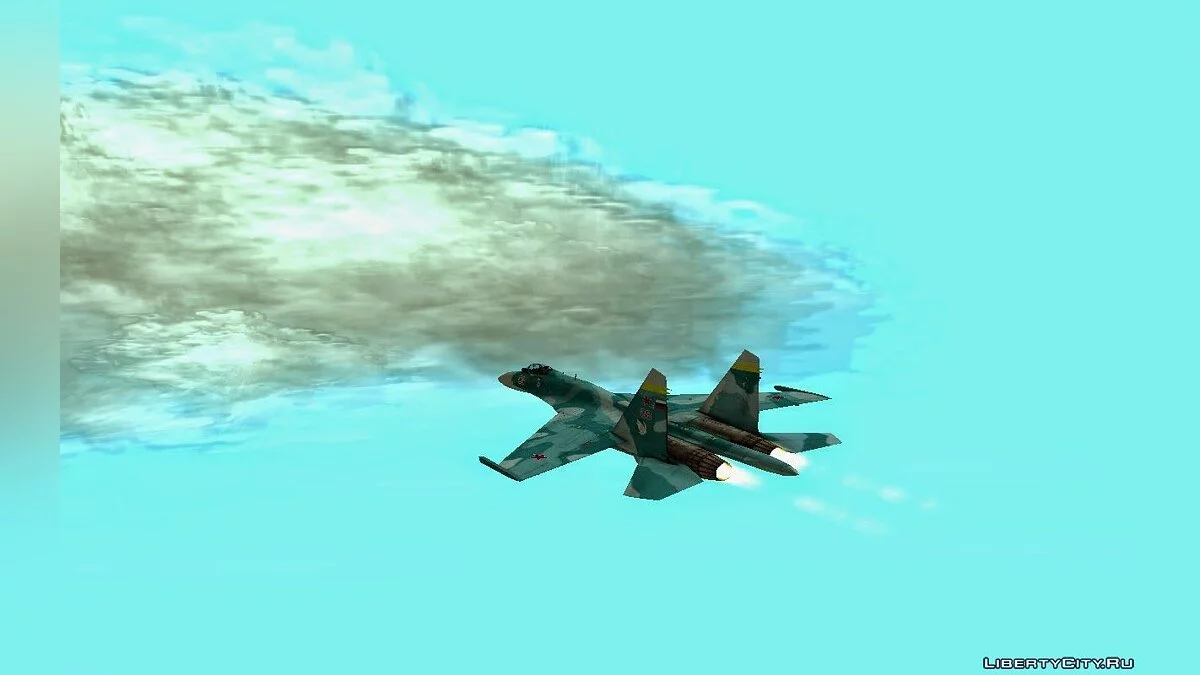Sukhoi SU-27 Flanker A Warwolf Squadron / GTA San Andreas