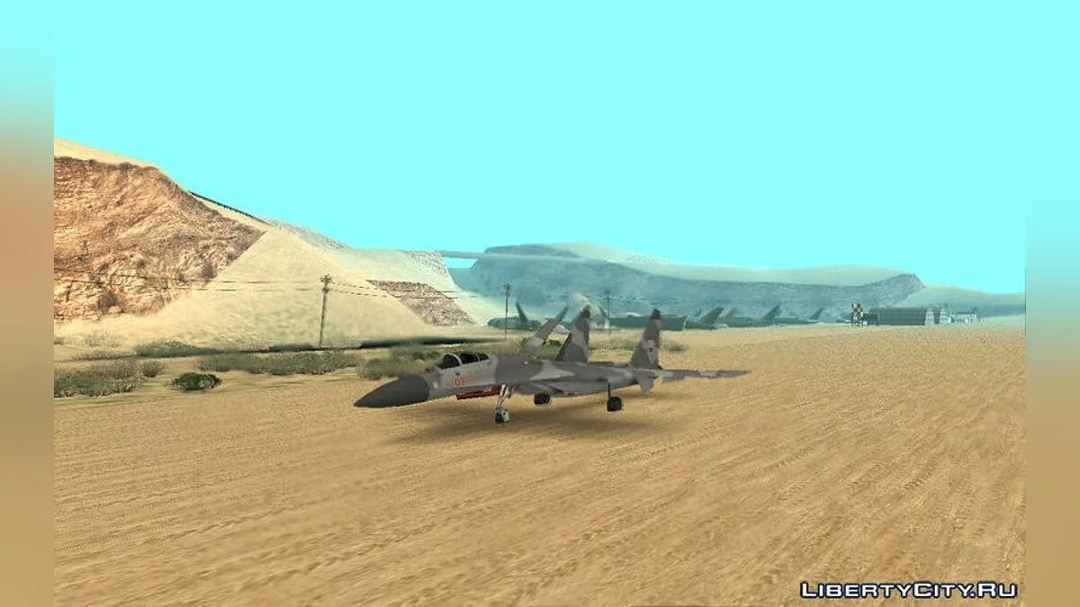 Sukhoi SU-27SK Indonesian Air Force / GTA San Andreas