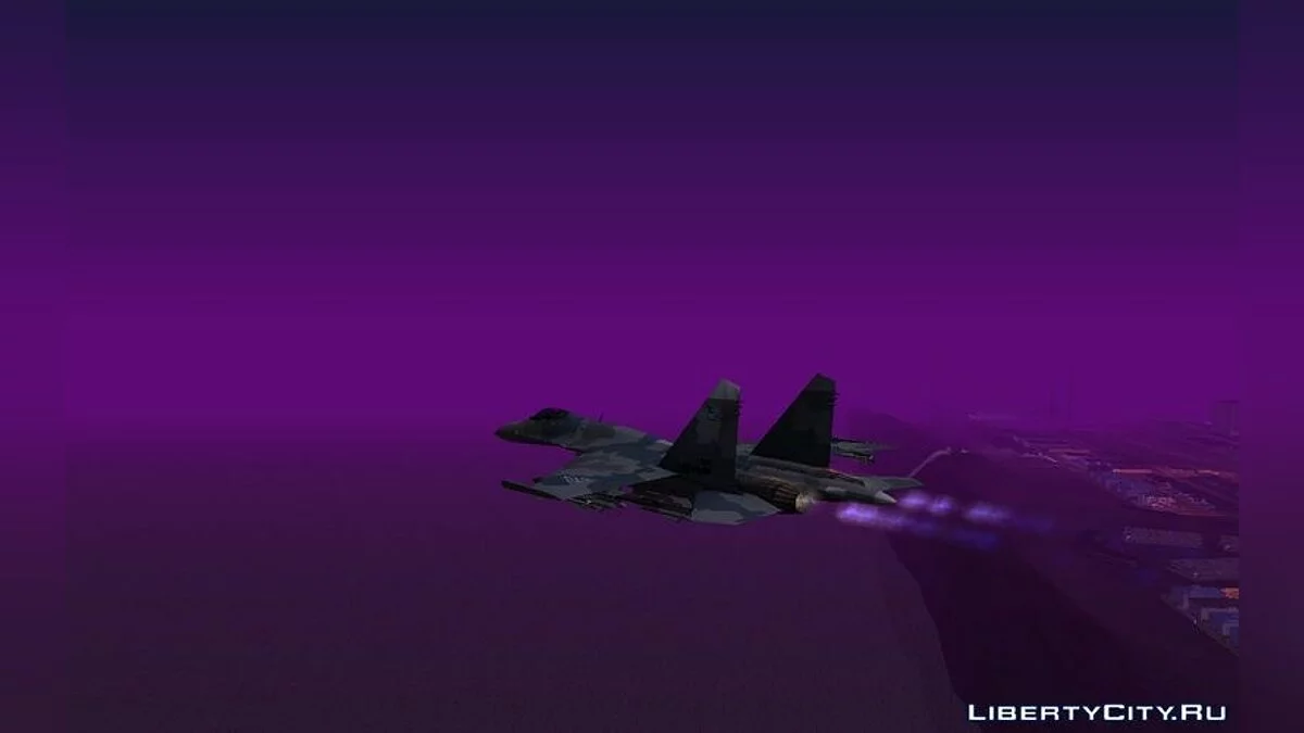 Sukhoi SU-35BM Mobius Squadron / GTA San Andreas