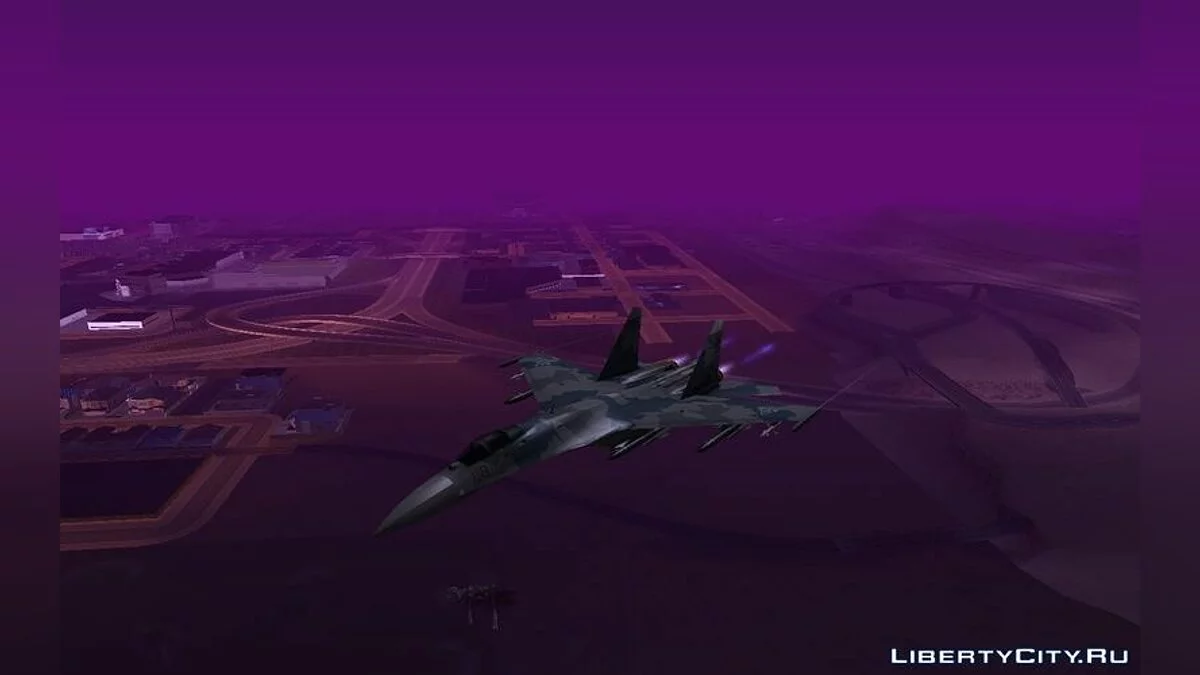 Sukhoi SU-35BM Mobius Squadron / GTA San Andreas