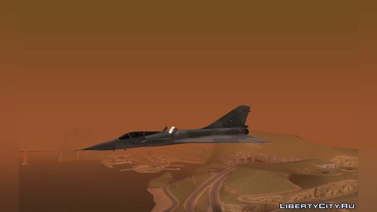 Dassault Mirage 4000 French Air Force / GTA San Andreas