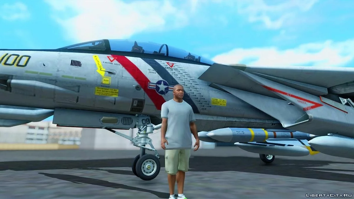 F-14D VF-2 Bounty Hunters / GTA San Andreas