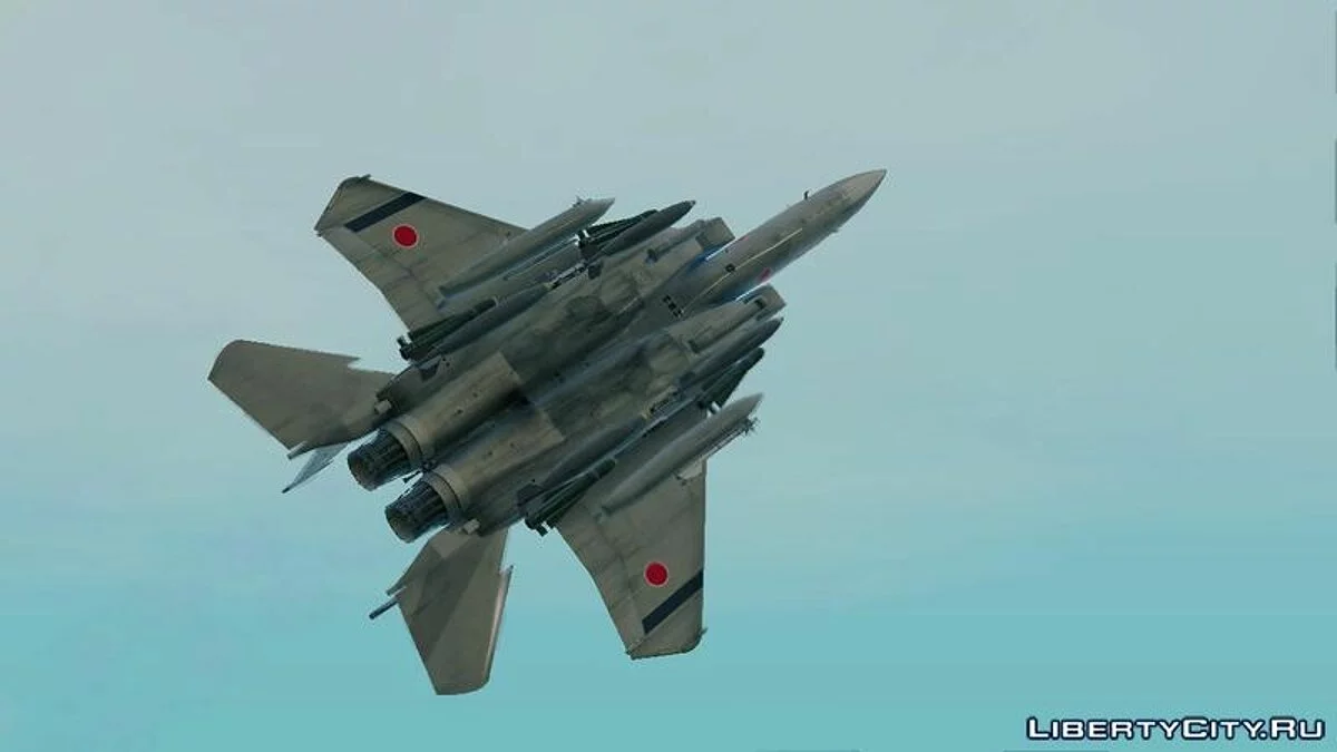 F-15DJ (E) JASDF Aggressor 32-8081 / GTA San Andreas