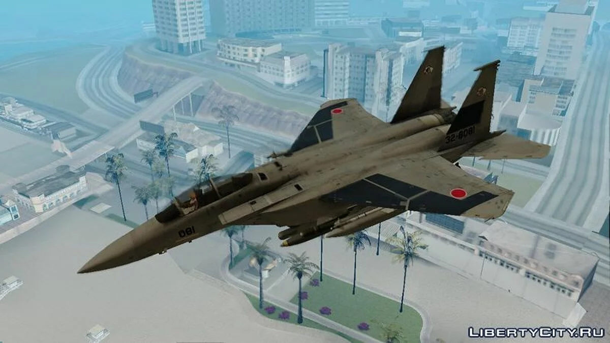 F-15DJ (E) JASDF Aggressor 32-8081 / GTA San Andreas