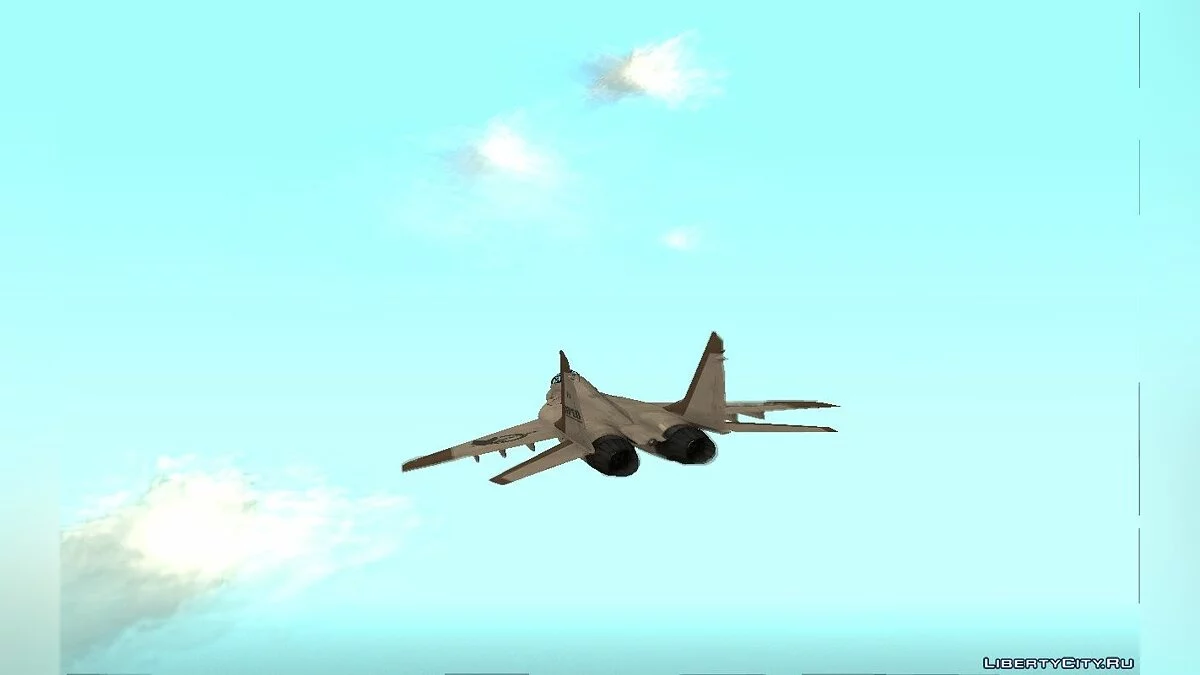 Mikoyan-Gurevich MiG-33 UPEO / GTA San Andreas
