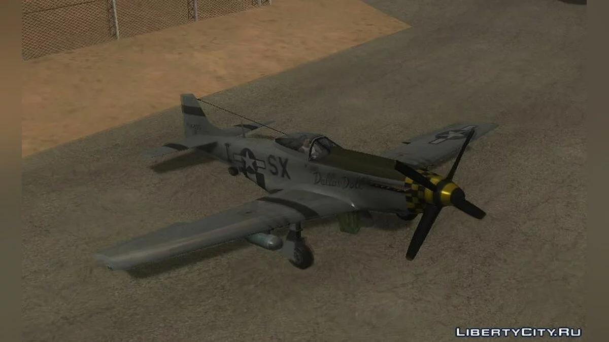 P-51D Mustang / GTA San Andreas