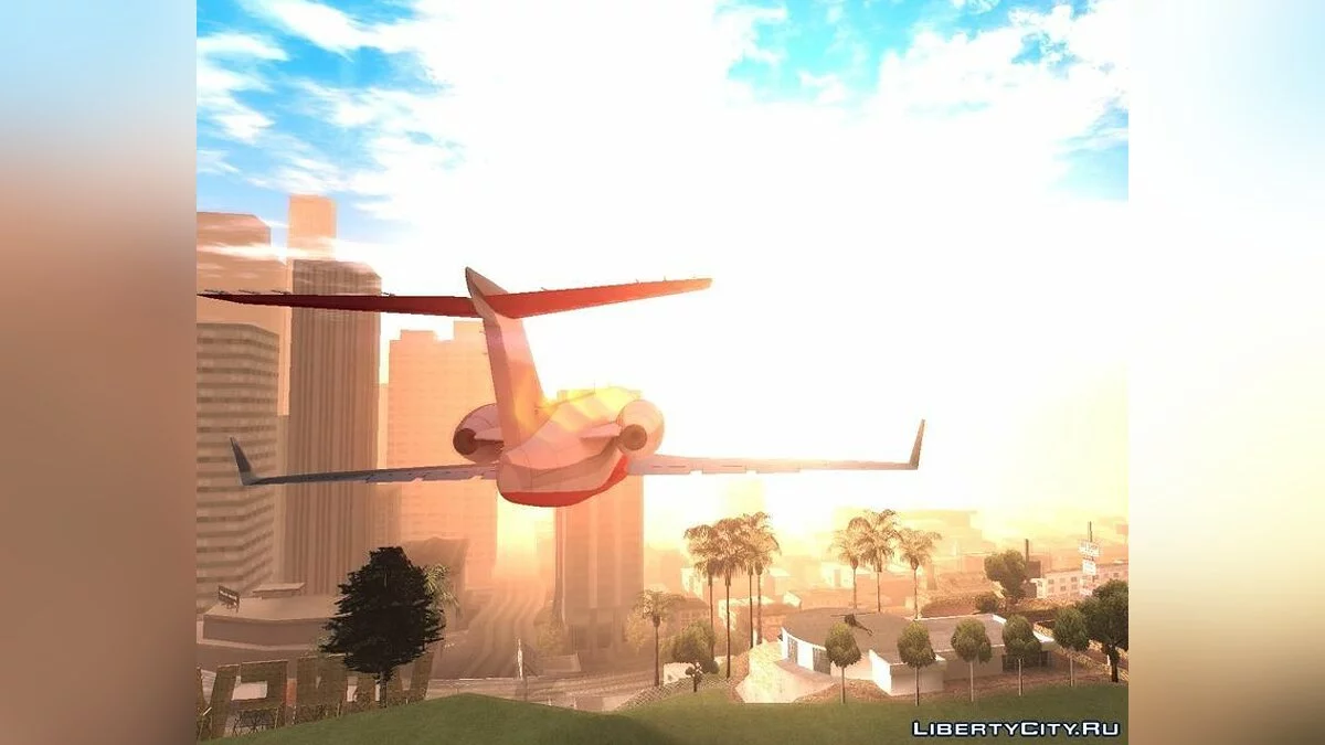Buckingham Starjet (Civilian Miljet) 1.0 / GTA San Andreas