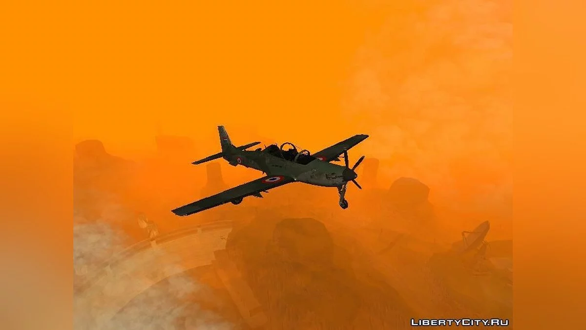 Embraer EMB-314 Super Tucano - Fuerza Aerea Paraguya (FAP) BETA / GTA San Andreas