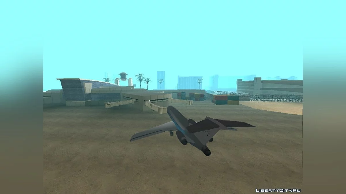 DMA Airtrain from GTA III v1.0 / GTA San Andreas