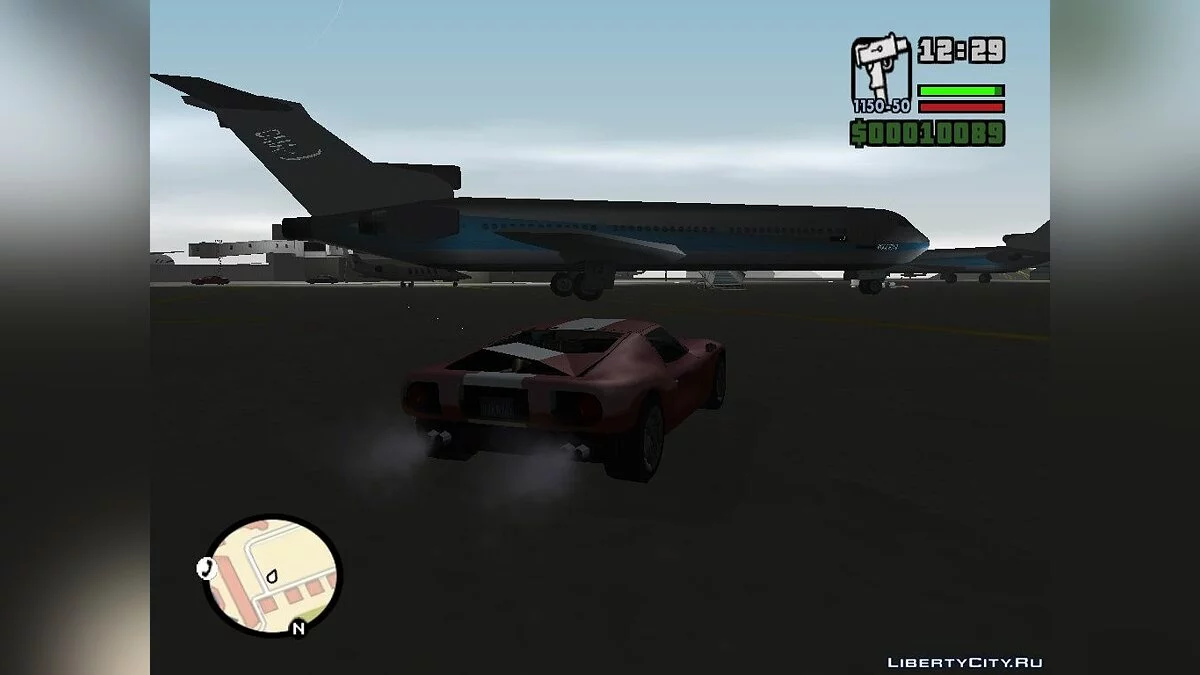 DMA Airtrain from GTA III v1.0 / GTA San Andreas