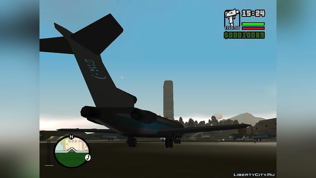 DMA Airtrain from GTA III v1.0 / GTA San Andreas