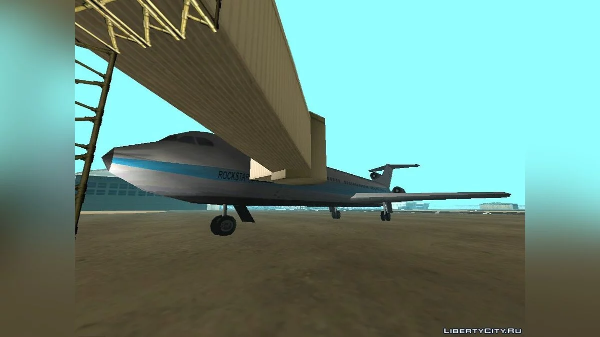 DMA Airtrain from GTA III v1.0 / GTA San Andreas