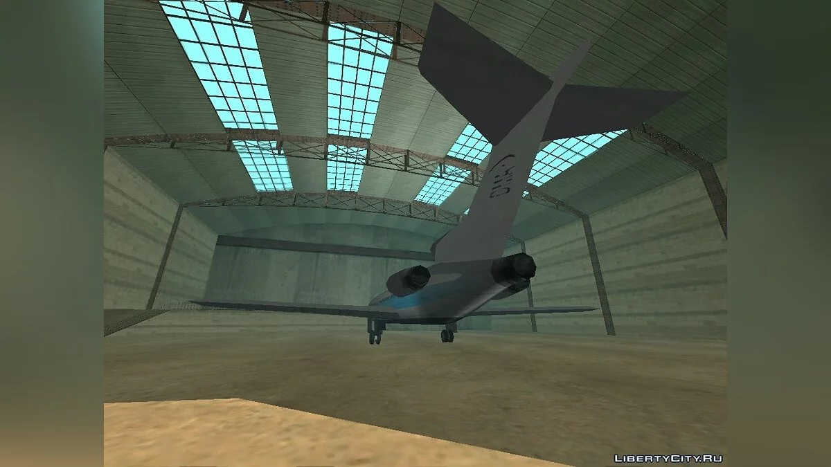 DMA Airtrain from GTA III v1.0 / GTA San Andreas