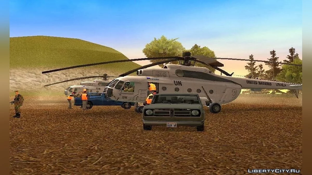 Mil Mi-8 (UN) / GTA San Andreas
