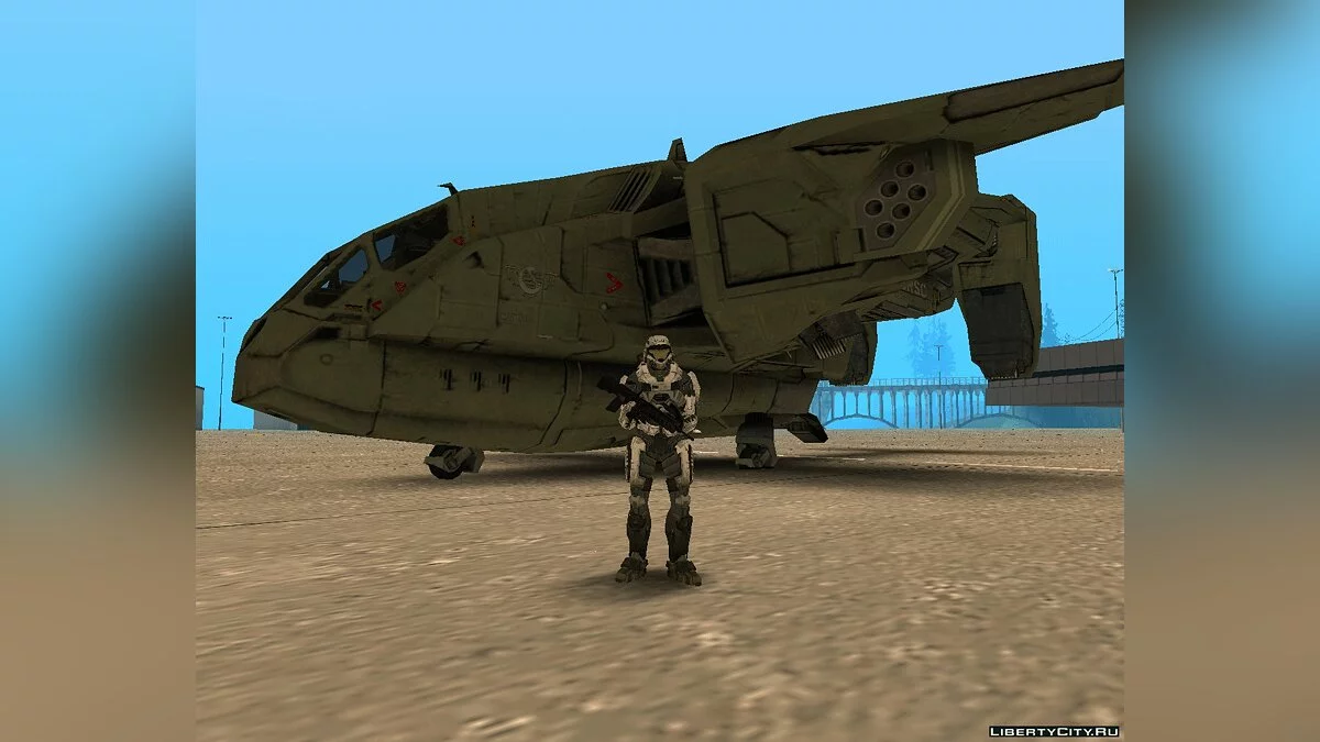 Halo 3 Pelican / GTA San Andreas