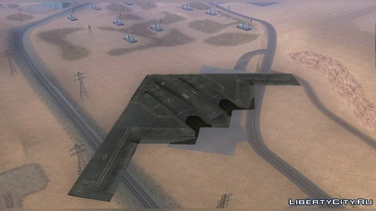 B-2A Spirit Stealth Bomber / GTA San Andreas
