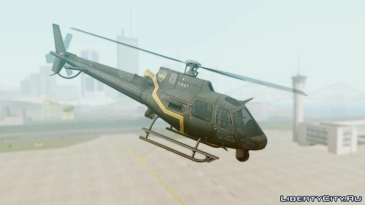 Batman Arkham Knight Police-Swat Helicopter / GTA San Andreas