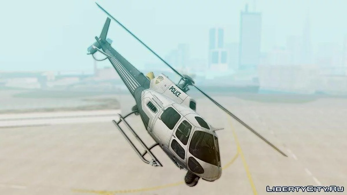 Batman Arkham Knight Police-Swat Helicopter / GTA San Andreas