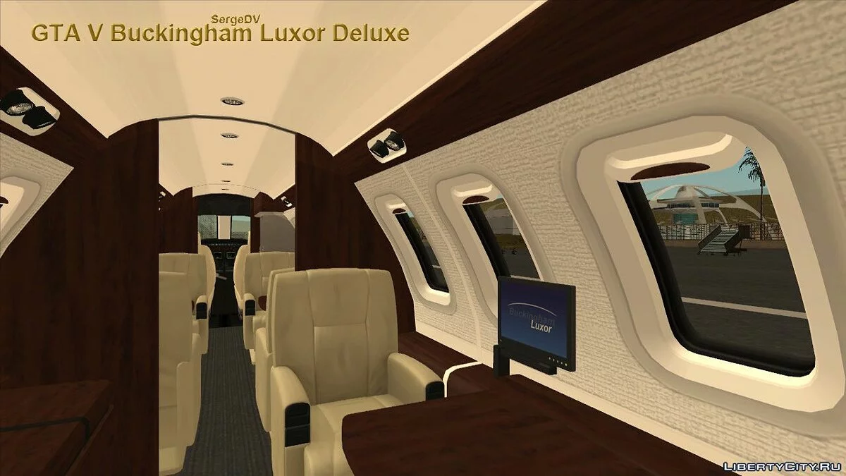 GTA V Buckingham Luxor Deluxe / GTA San Andreas