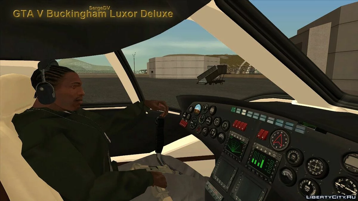 GTA V Buckingham Luxor Deluxe / GTA San Andreas