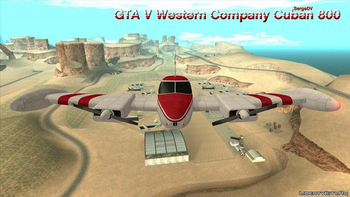 GTA V Western Company Cuban 800 / GTA San Andreas