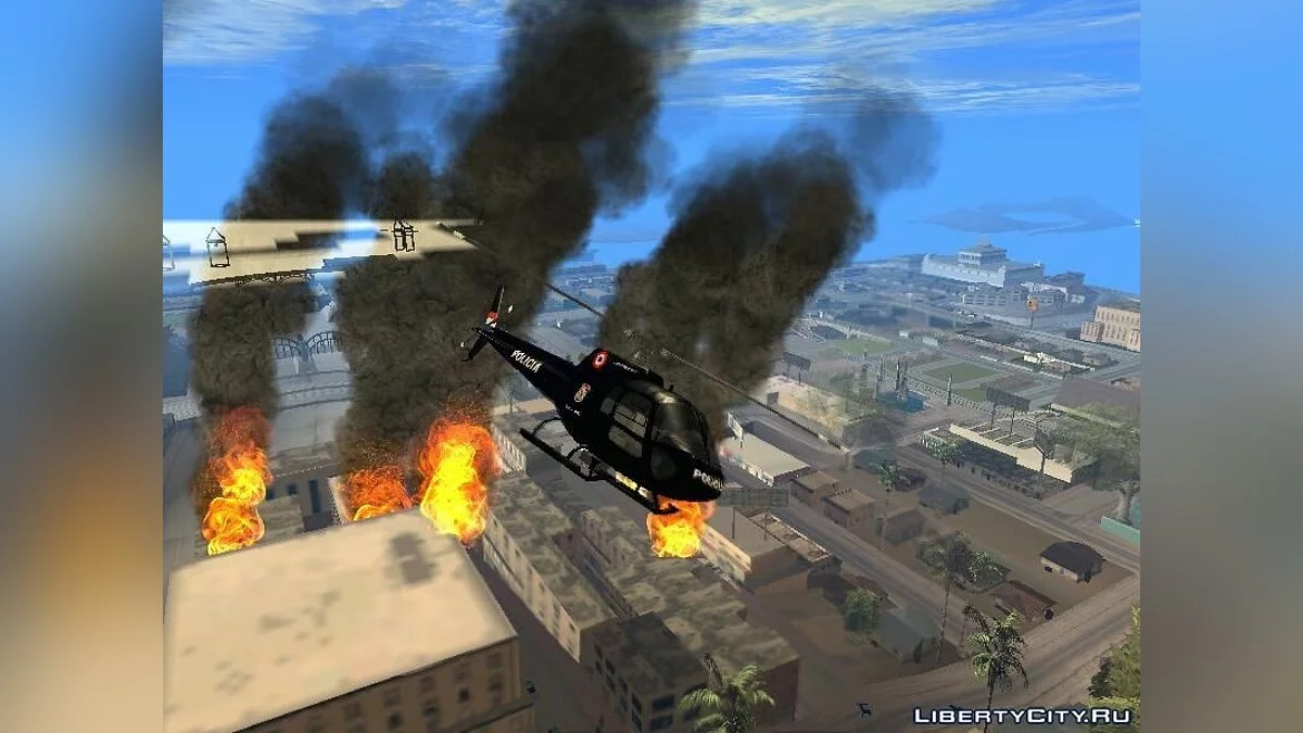 Helicopter - Policia Nacional del Paraguay / GTA San Andreas