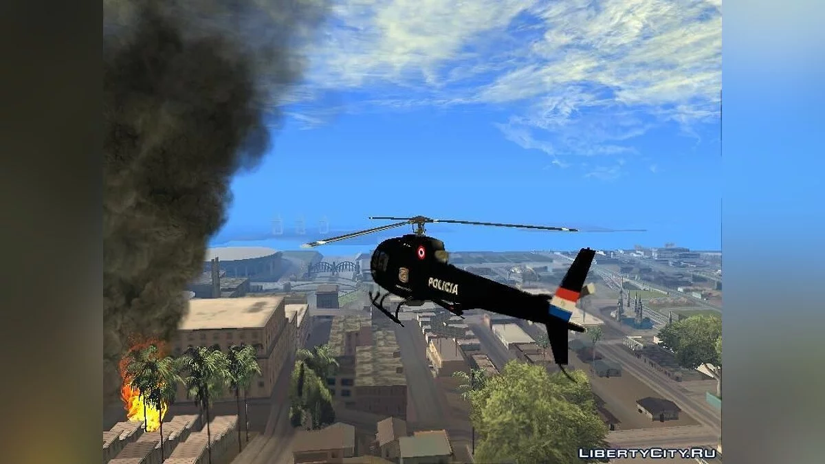 Helicopter - Policia Nacional del Paraguay / GTA San Andreas