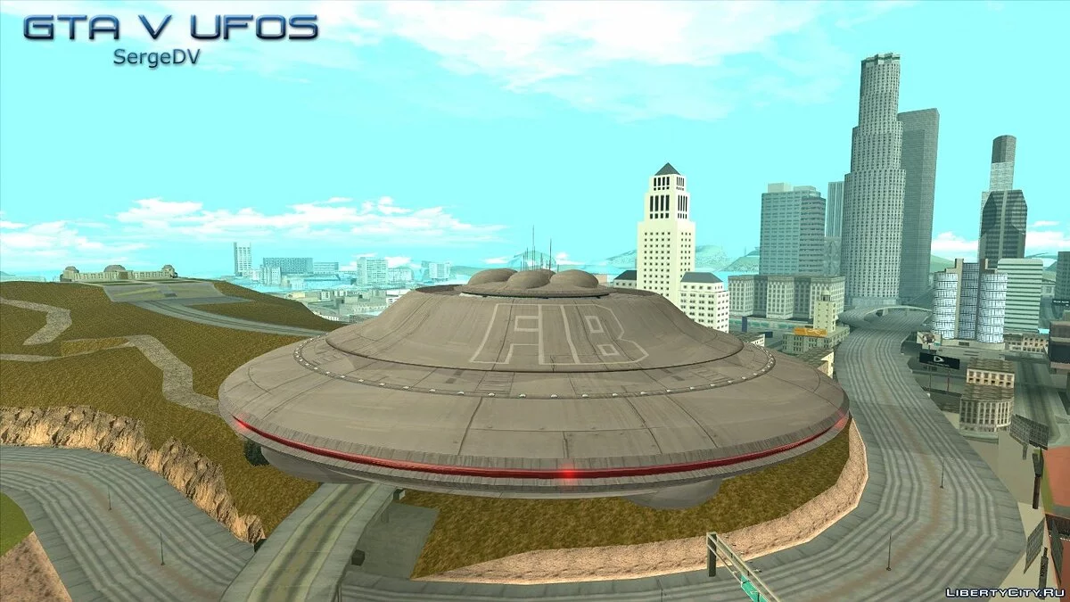 GTA V НЛО / GTA V UFOs / GTA San Andreas